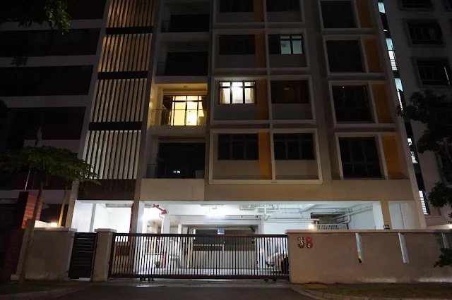 新加坡芽籠雙數巷合法持牌排屋街區外觀與紅燈夜景 - Singapore Geylang Even Lorongs Red Lantern Licensed Brothel Lane