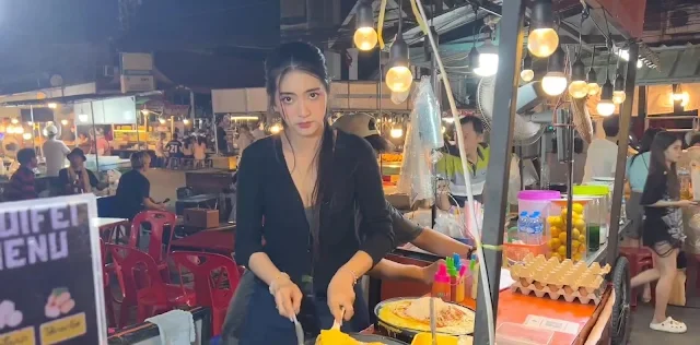 泰國芭達雅 Soi 6 巷啤酒吧街熱情招呼搖鈴吧檯實景